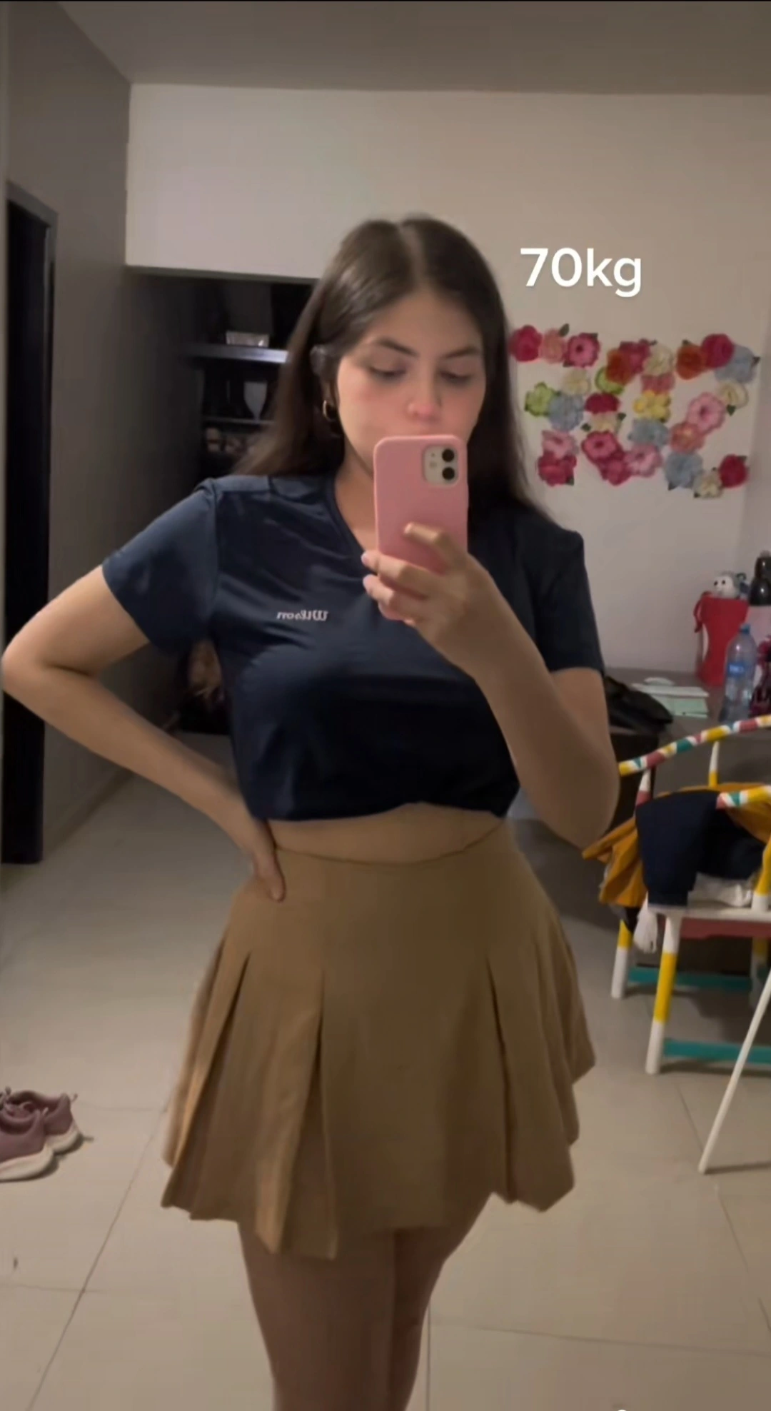 Ana después del procedimiento