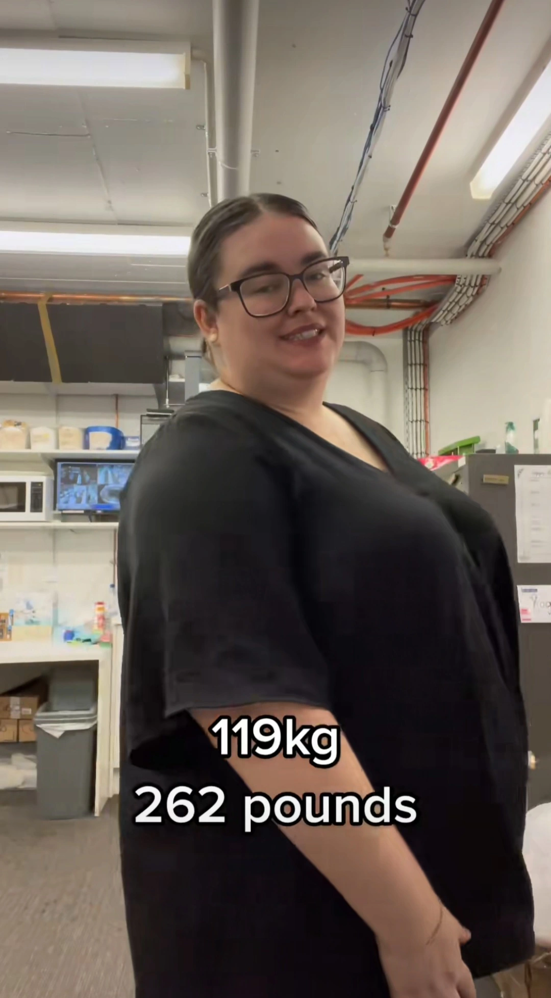 Ana antes del procedimiento